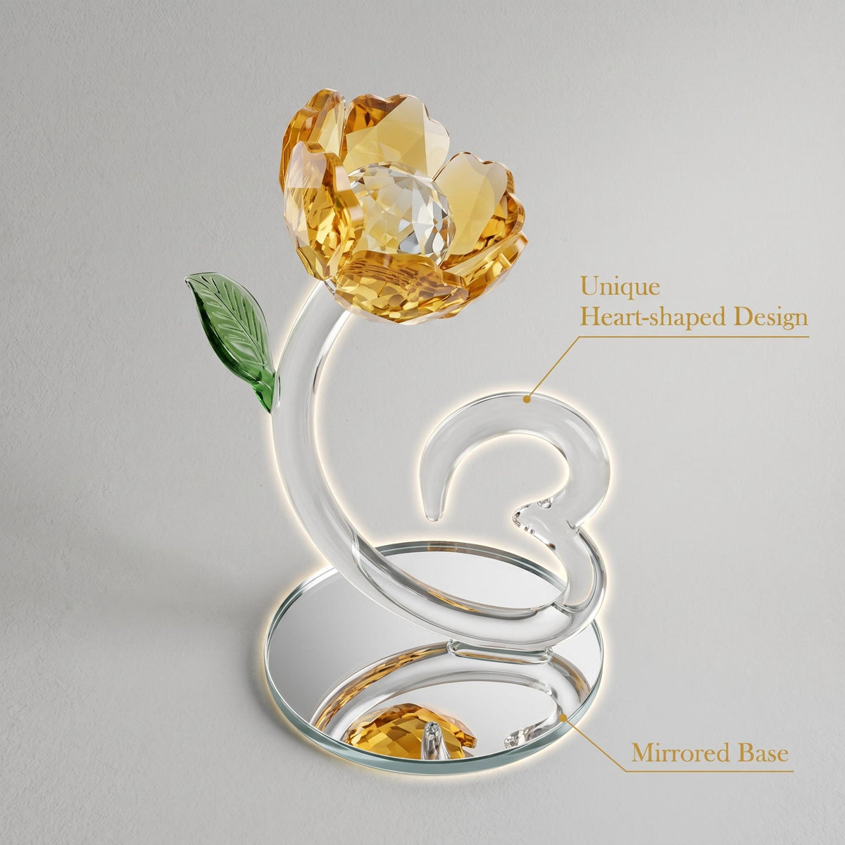 Hand-Blown Glass Flower Bouquet art glass Pendant, Elegant Home-Office Decor Jewelry Accessory
