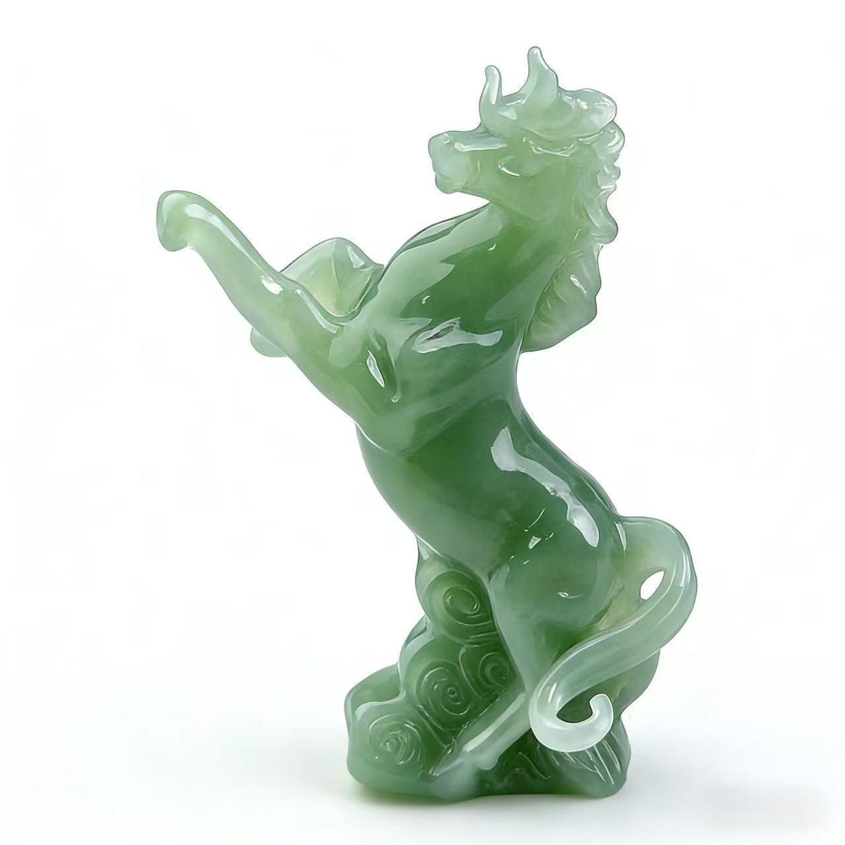 LuminaGlaze Handmade Zibo Glass Horse – product image 8