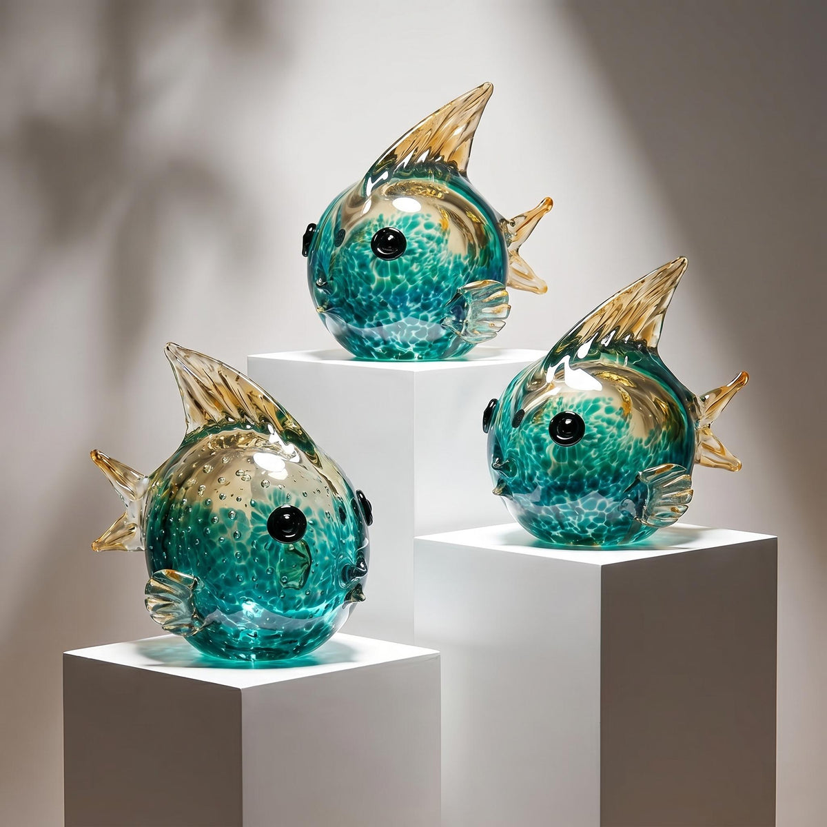 Hand-Blown Glass Pufferfish: Your New Favorite Desk Companion