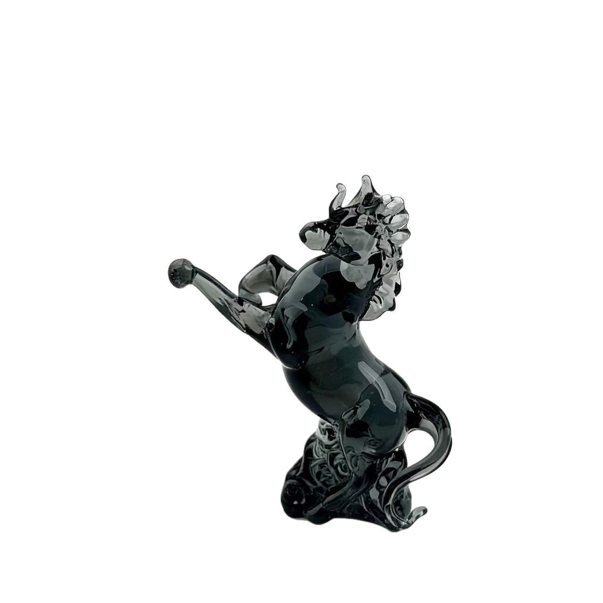 LuminaGlaze Handmade Zibo Glass Horse – product image 10
