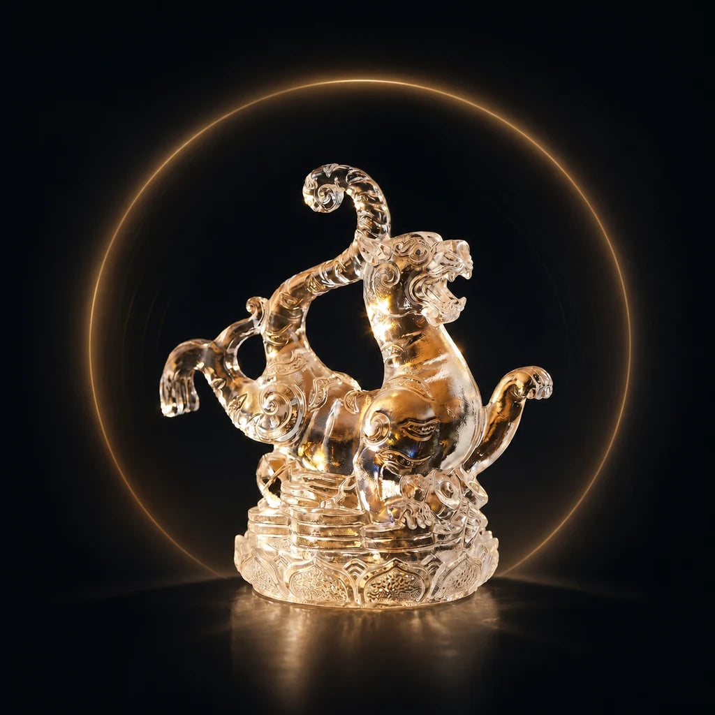 White Tiger Figure